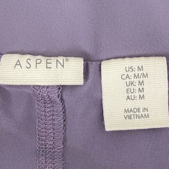 NWT Aspen Printed Mesh Hem Skort - Picture 7 of 15